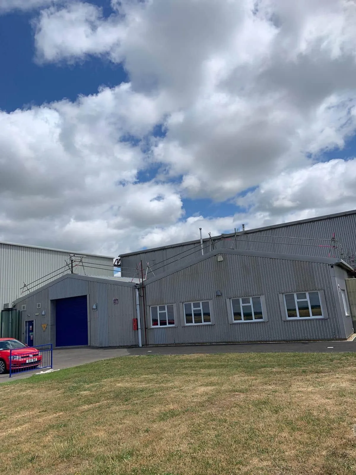 Martin Baker Aircraft industrial scaffolding