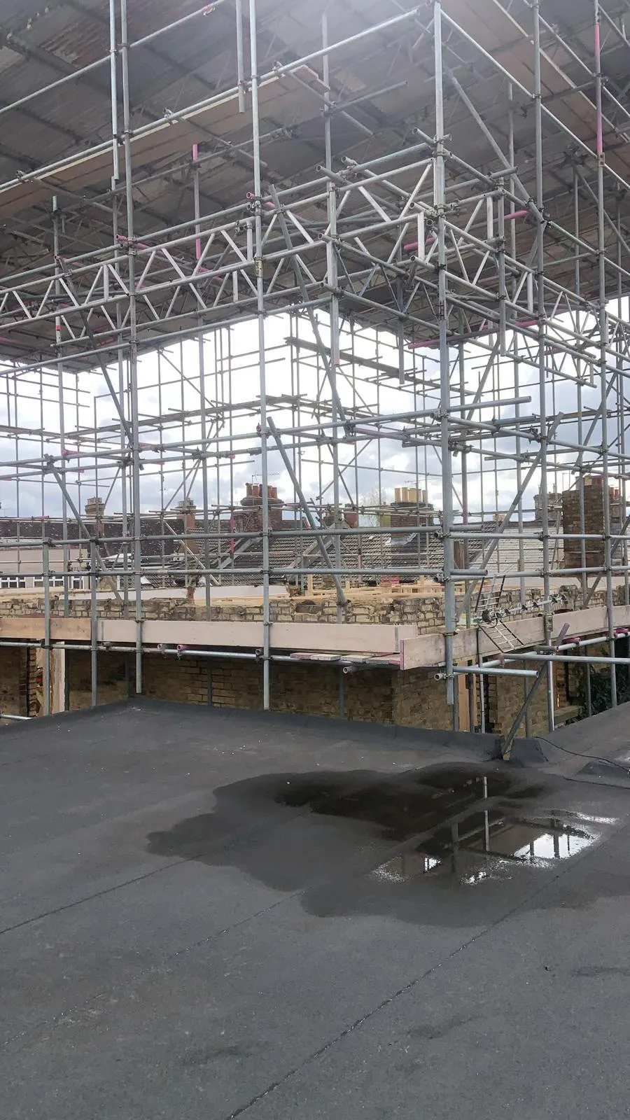 Temporary roof installation Sevenoaks